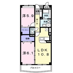 ノーブル　ブローテの物件間取画像